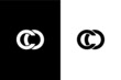 CO, OC Letter logo design template vector