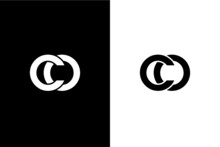 CO, OC Letter Logo Design Template Vector