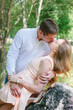 © sharafmaksumov - Young couple - girl and guy kissing at the park