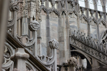 detail from inside the cathedral