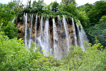 waterfalls in plitvice national park