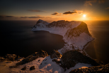 Wall Mural - mountain ridge vaeroy