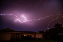 Lightning Storm Over Melbourne, Florida