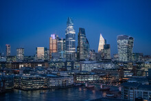 London Skyline At Night