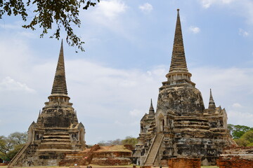 Historic Sacred City Ayutthaya. Bangkok, ThailandAll the remains of the city were included in the World Heritage List in 1991 by UNESCO on the grounds that they had an extraordinary universal value.