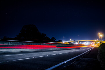 night traffic at night