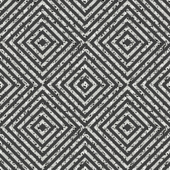 Poster - Seamless tweed pattern in grey and white. Seamless geometric background. Vector illustration