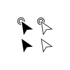 Poster - Computer Mouse Cursor Arrow Icon Collection