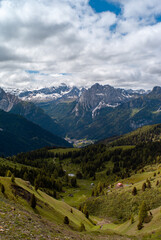 Wall Mural - the beatiful mountains of south tyrol