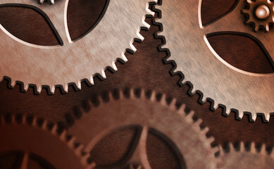 Poster - System Administrator Control, Gear Configuration Settings Tools Concept.