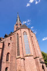 Poster - famous church in Calw Germany