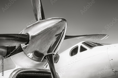 Cuadros en Lienzo propeller of an sports plane