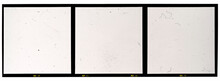 120mm Middle Or Medium Format Analog Film Frame Or Strip On White Background, Real 6x6 Frame Scan, Film Grain
