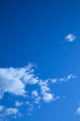 Wall Mural - Peaceful sky with white clouds
