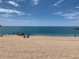 beach and sea