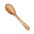 © SvetaArt - wooden brown big cooking spoon