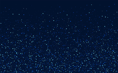 Blue Holiday Digital Universe Background. Dark 