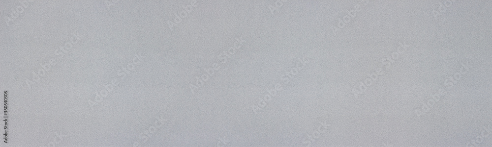 Gray fine textured surface large wide background. Grey paper long texture - obrazy, fototapety, plakaty 