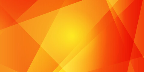 Abstract Yellow and orange warm tone background with simply curve lighting element vector. Vector illustration design for presentation, banner, cover, web, flyer, card, poster, wallpaper, texture