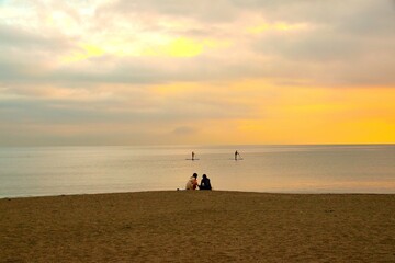 Wall Mural - 逗子海岸 夕景/Zushi Coast Sunset