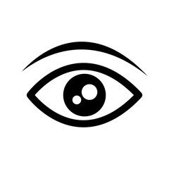 Wall Mural - eye - eye ball icon vector design template