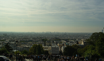 Wall Mural - Aerial view of the city