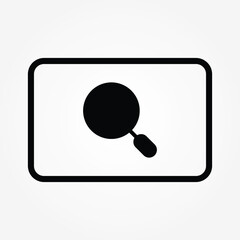 Poster - page view symbol icon vector illustration