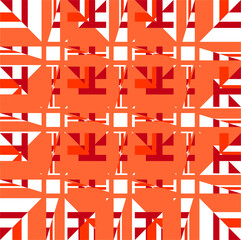 Poster - seamless floral pattern