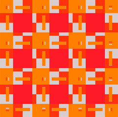  - Abstract background texture in geometric ornamental style. Seamless design.