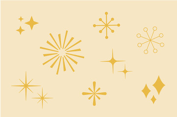 Vintage Vector - Mid Century Shapes