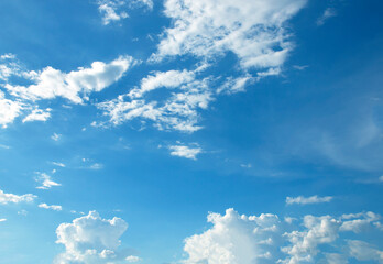 Wall Mural - blue sky with cloud