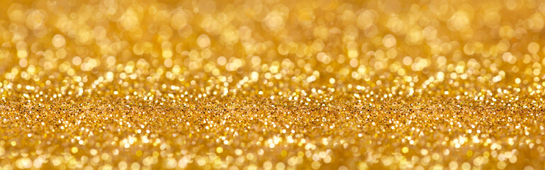 Wall Mural - golden giltter texture christmas abstract background.