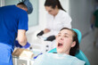 © Светлана Лазаренко - Dental treatment. Dental office. Doctor treats teeth. Woman in dentistry.
