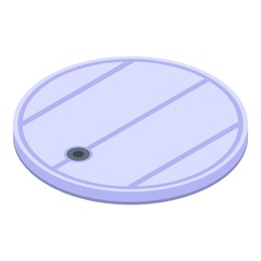 Poster - Progress smart scales icon. Isometric of progress smart scales vector icon for web design isolated on white background