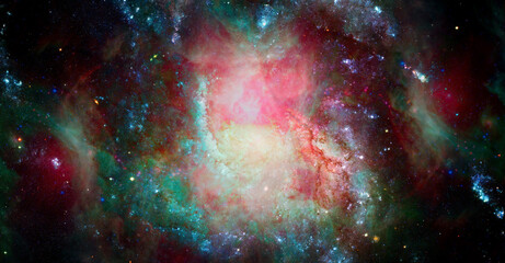Wall Mural - infinite space background. this image elements furnished by nasa
