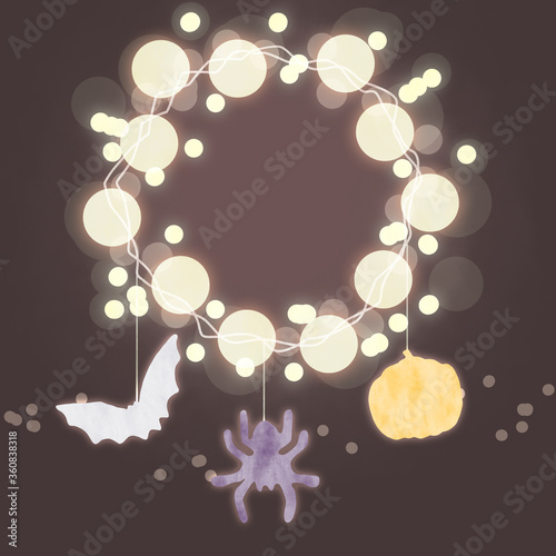 ハロウィンライトアップイルミネーションイラスト Stock Illustration Adobe Stock ハロウィンライトアップイルミネーションイラスト Stock Illustration Adobe Stock