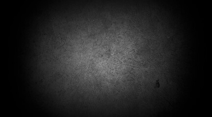 Old wall texture cement dark black gray  background abstract grey color design are light with white gradient background.