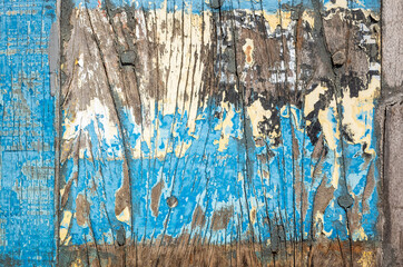 Wall Mural - weathered wood planks