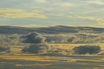 Stormy Sky  And Beautiful Clouds