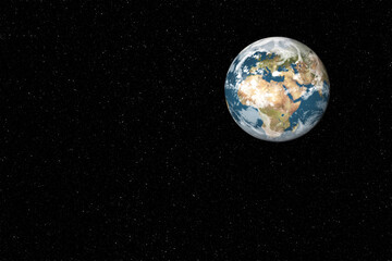 Wall Mural - planet earth from outer space