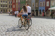 Piękna aura na jazdę rowerem po Poznańskim Starym Rynku