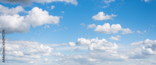 Cuadros en Lienzo Cloudy sky abstract background.