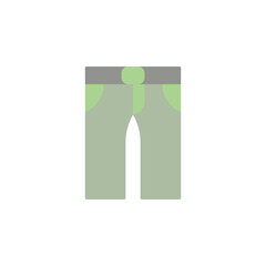 Poster - Golf trousers colored icon. Simple colored element illustration. Golf trousers concept symbol design from golf set. Can be used for web and mobile
