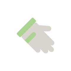 Poster - Golf glove colored icon. Simple colored element illustration. Golf glove concept symbol design from golf set. Can be used for web and mobile