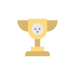 Poster - Medal colored icon. Simple colored element illustration. Medal concept symbol design from golf set. Can be used for web and mobile