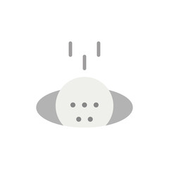 Poster - Golf hole, ball colored icon. Simple colored element illustration. Golf hole, ball concept symbol design from golf set. Can be used for web and mobile