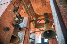 Old Rusty Bells In Campanary