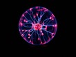 © Rubén Pérez Jiménez/Wirestock - Isolated shot of an illuminating plasma ball in front of a black background