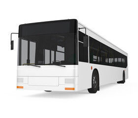 city bus isolated