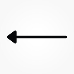 Fototapete - line arrow icon vector illustration